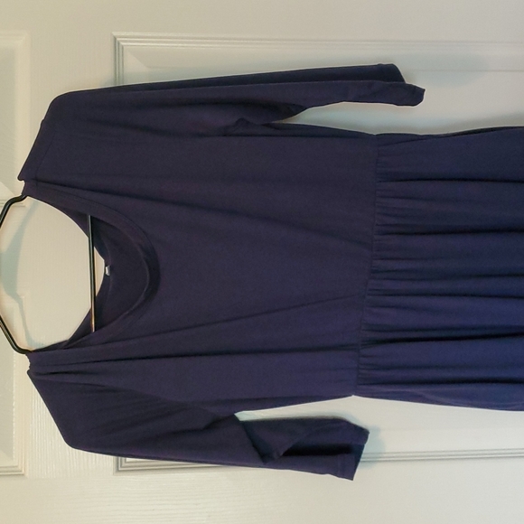 Very Comfy Navy Blue Dress - Picture 2 of 6